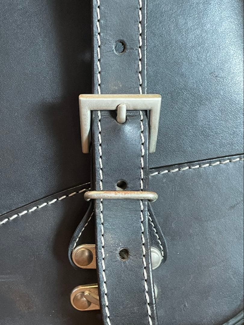 デグナー　レザー製　サドルバッグ　サイドバッグ