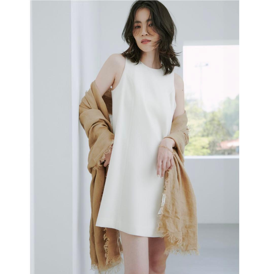 anuans パネルカットミニワンピース（S）