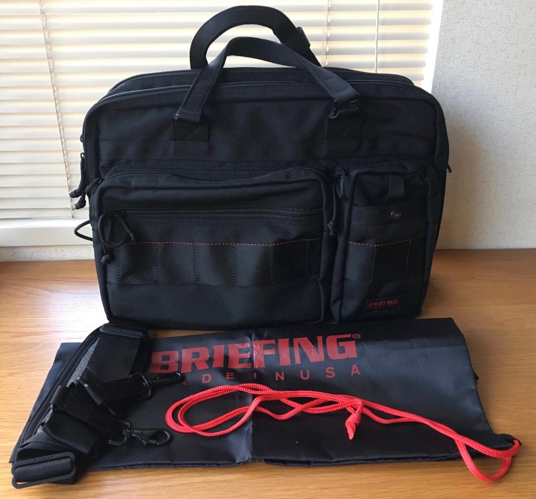 未使用に近い！BRIEFING_B4 Over Trip　バリスティックナイロン