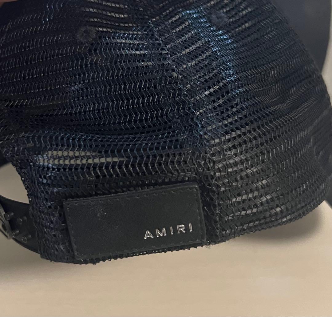 【国内正規】 AMIRI ブラック メッシュキャップ