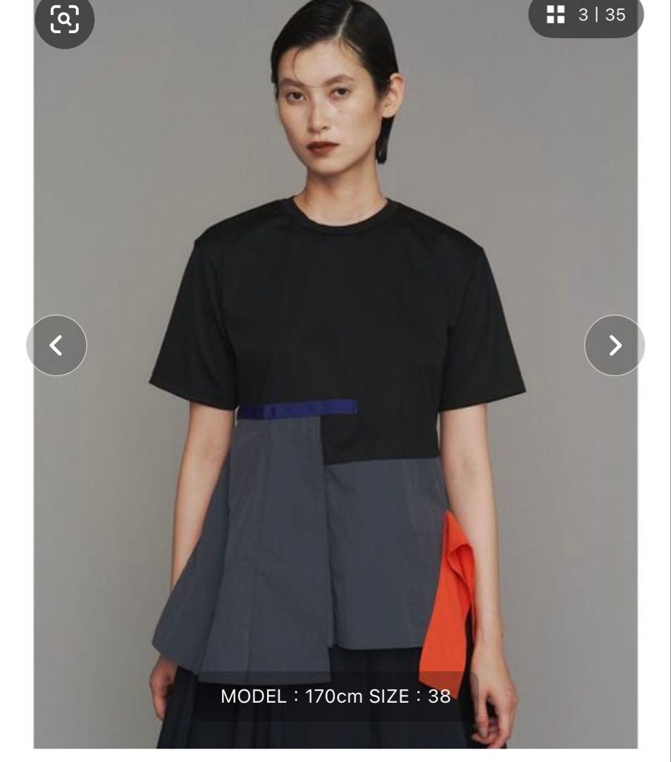 【新品タグ付き】UN3D. ASYMME HEM T-SH トップス　Tシャツ