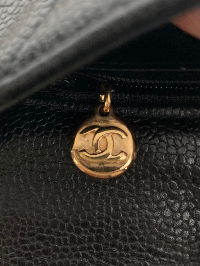 【希少】CHANEL キャビアスキン マトラッセ ウエストポーチ ウエストバッグ