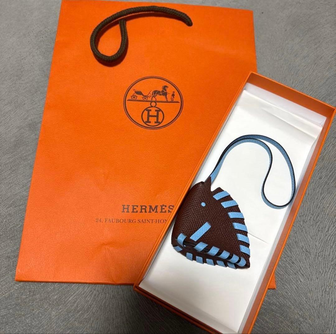 HERMES エルメス シュヴァル・トレッセ バッグチャーム