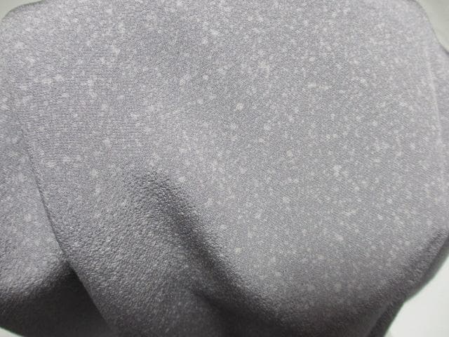 訪問着　蒔き糊　花模様　作家