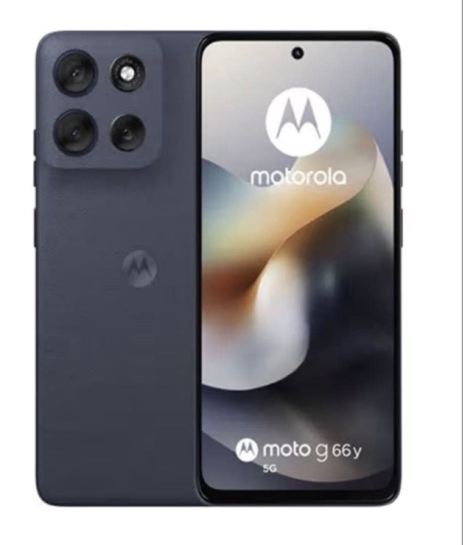 ★新品未使用★ モトローラ moto g66y 5G ブラック