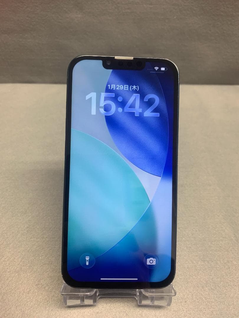 中古 国内版 SIMフリー iPhone13 256GB ミッドナイト色