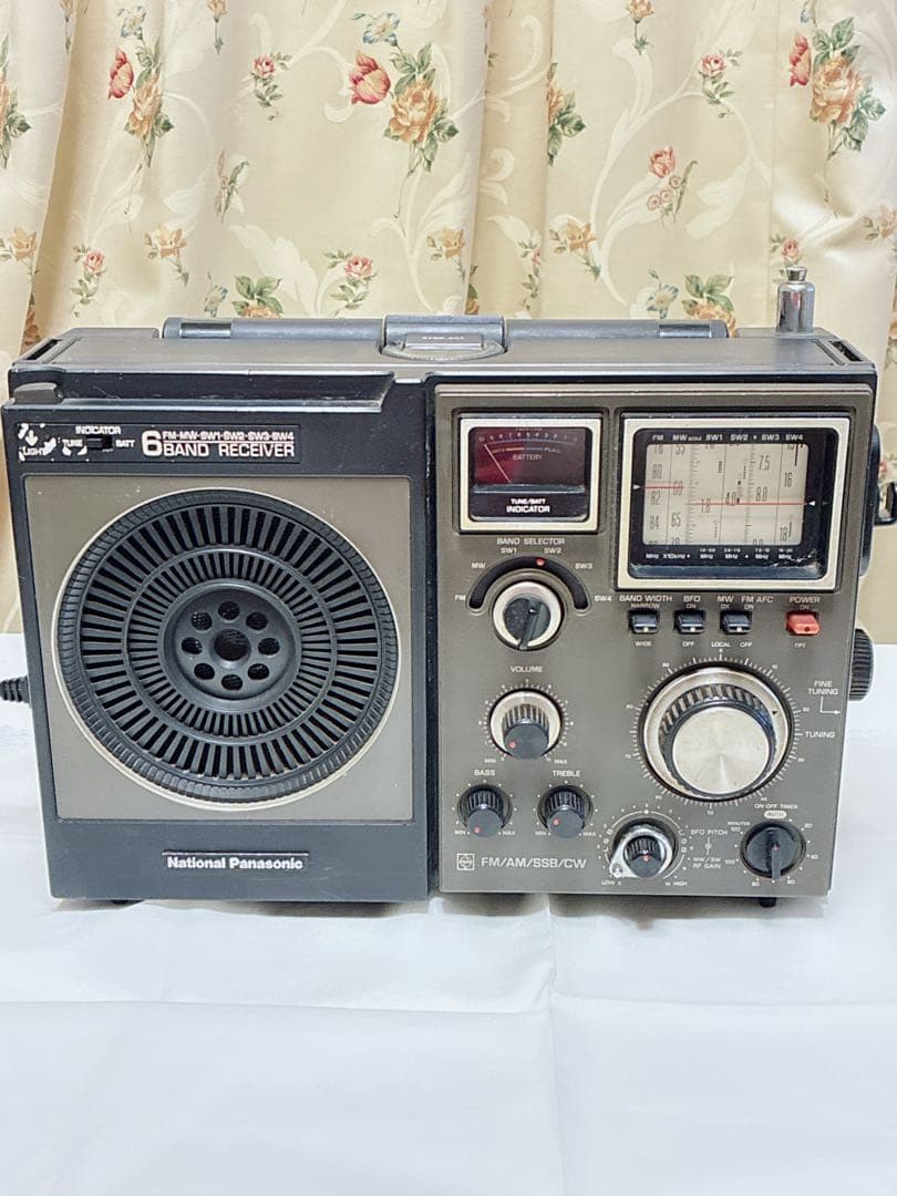昭和レトロ　National Panasonic RF-1188 動作品