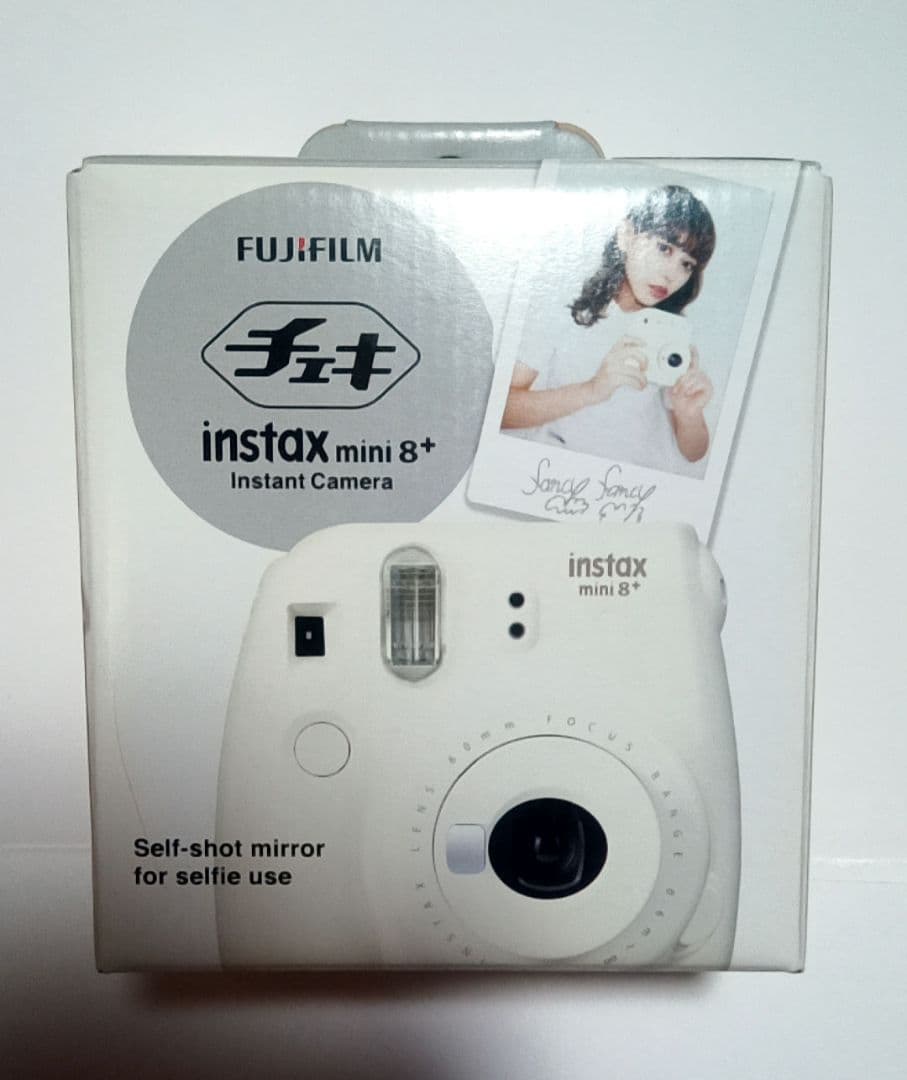 【新品・未開封】FUJIFILM INSTAXmini 8+ VANILLA