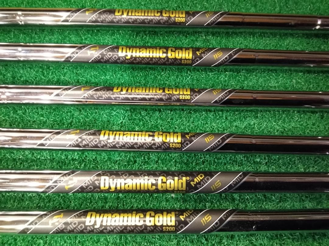 ダイナミックゴールドMID115ｓ200　6本セット 5番〜P