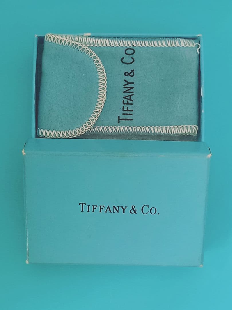 美品 TIFFANY ティファニー シグネチャー ネクタイピン シルバー