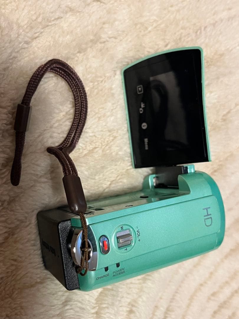JVC HDビデオカメラ ミントグリーン