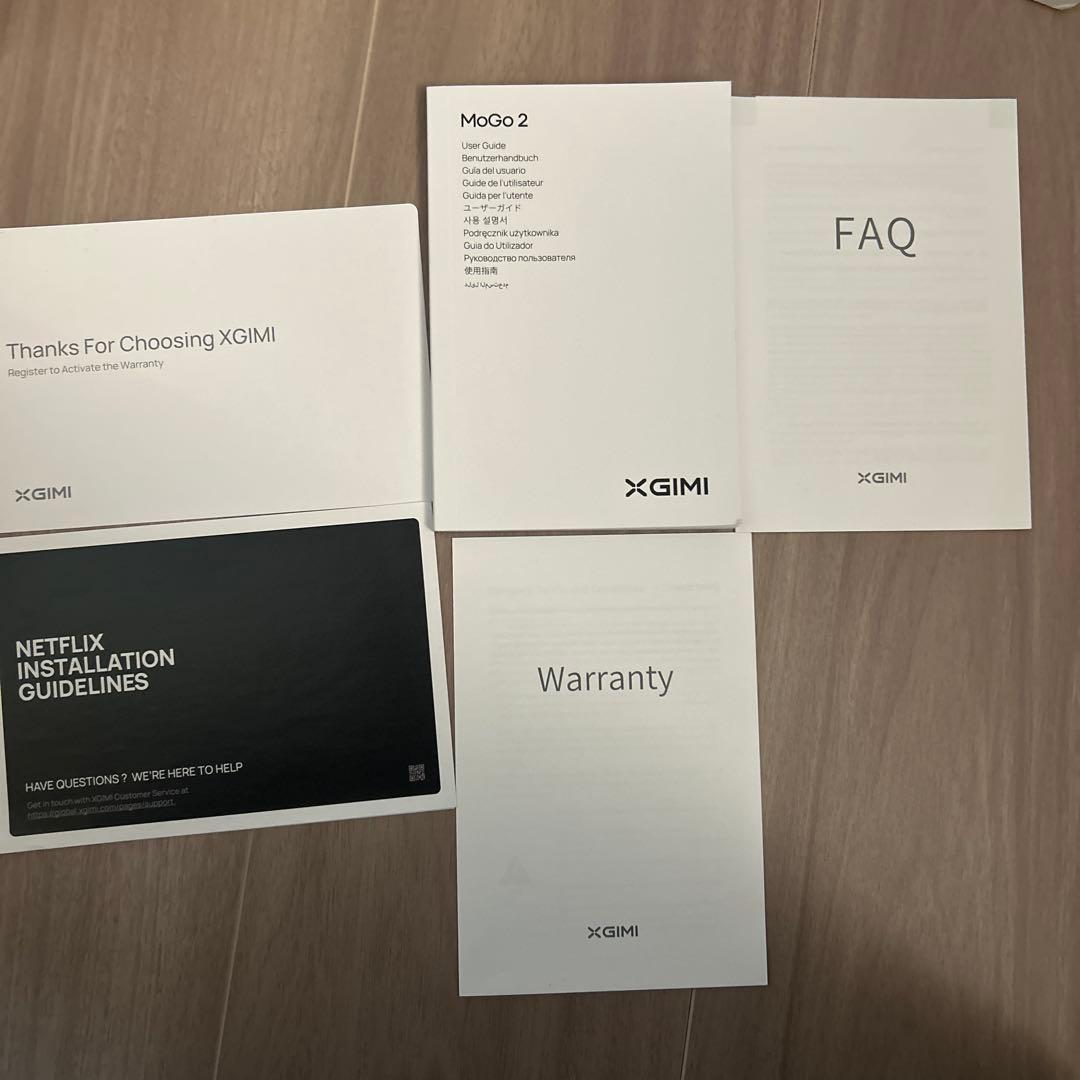 XGIMI MoGo 2 HDスマートプロジェクター本体