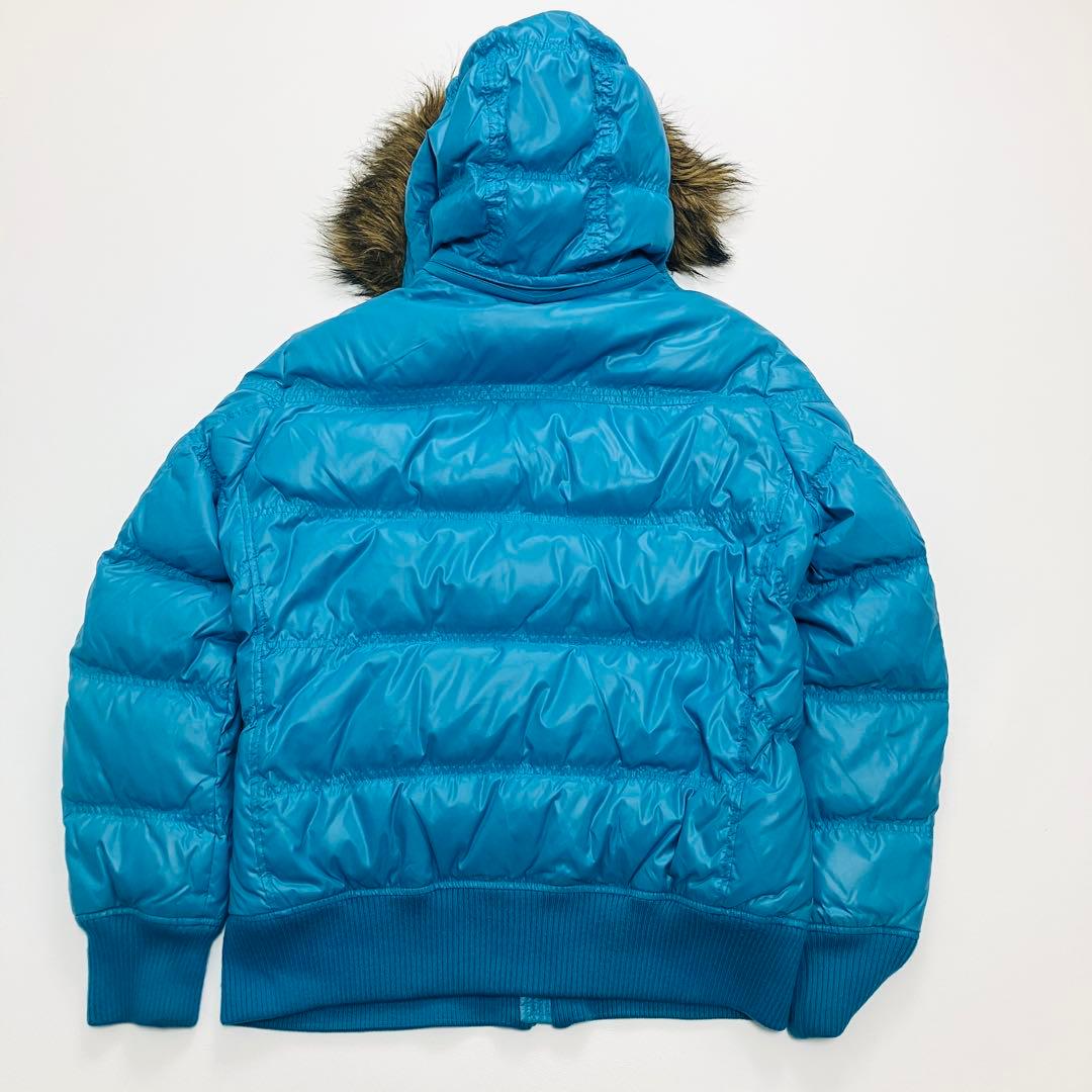 3WAY ユニクロ　ダウンジャケット　Y2K 平成　お兄系　光沢　ファー　M