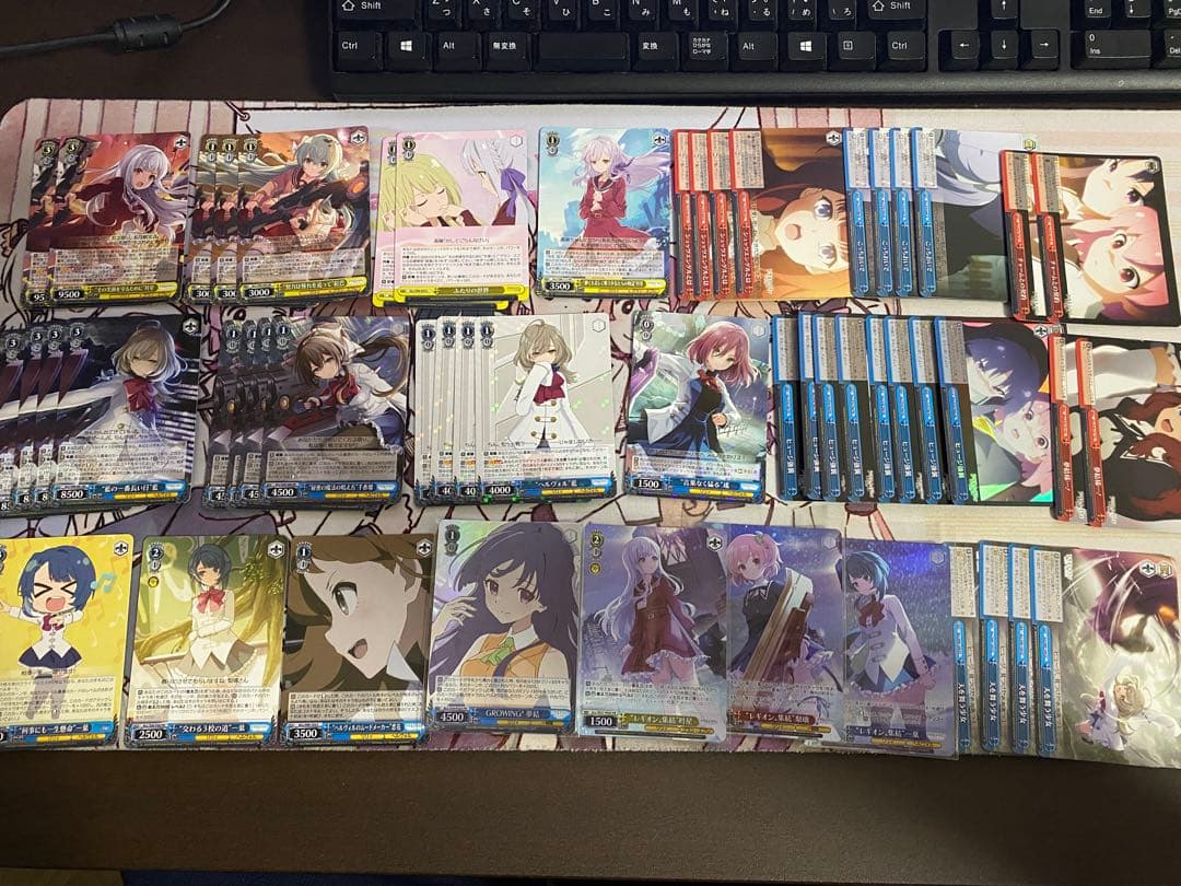 アサルトリリィ ヴァイスシュヴァルツ 8枝デッキ＋パーツ