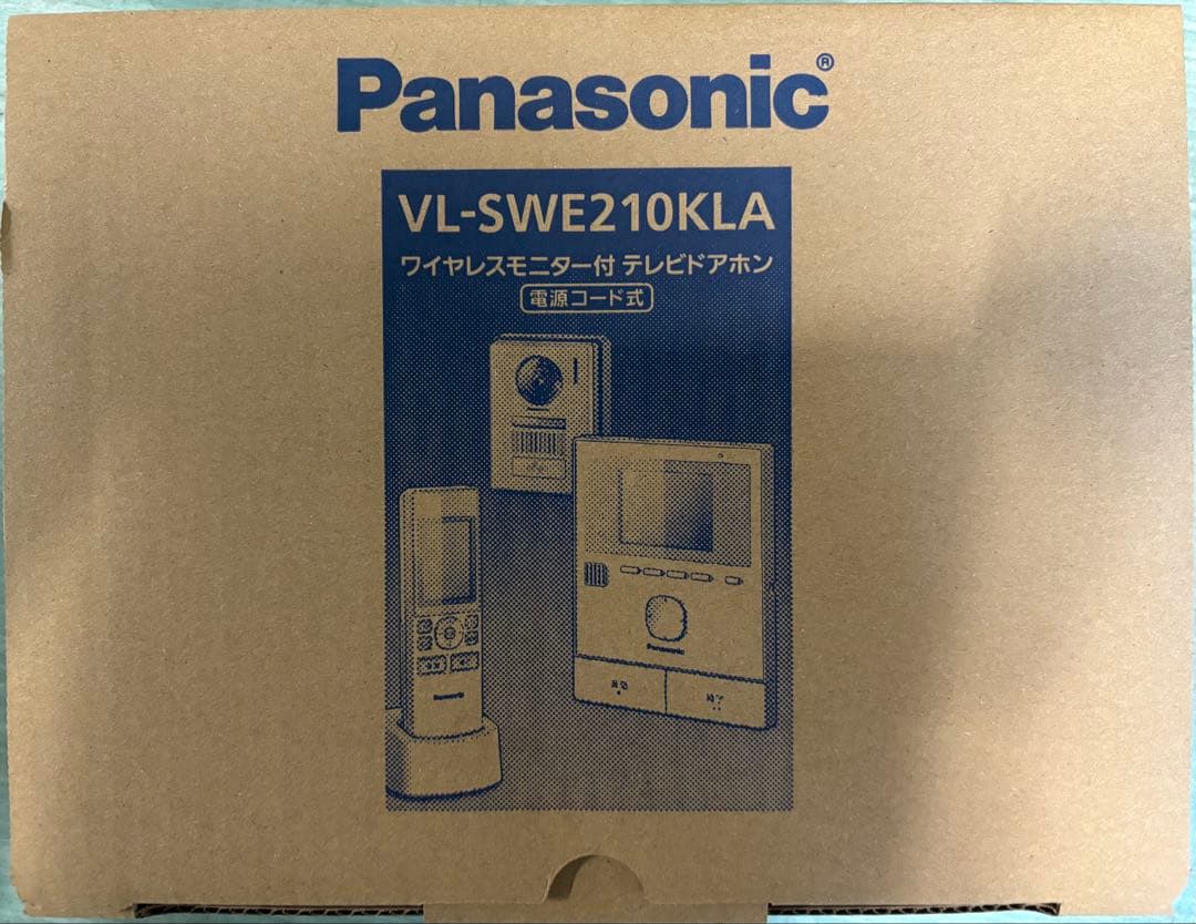Panasonic VL-SWE210KLA インターホン　テレビドアホン