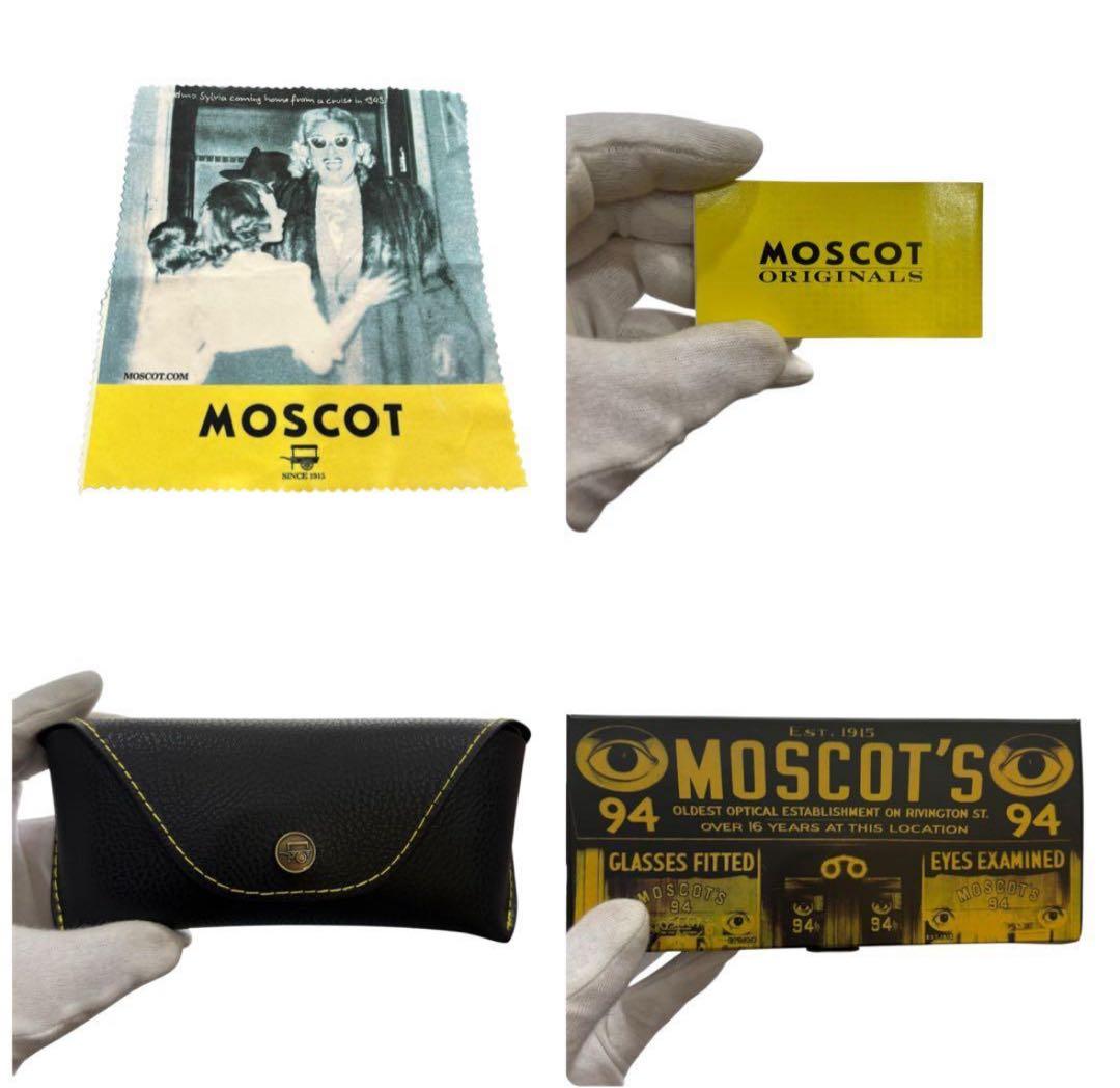 美品✨　MOSCOT モスコット　サングラス　MOMZA モンツァ　ブラック