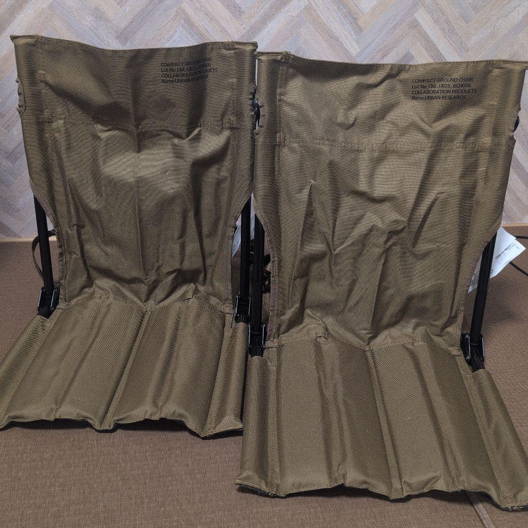 コールマン アーバンリサーチ　コンパクトグランドチェア 2脚