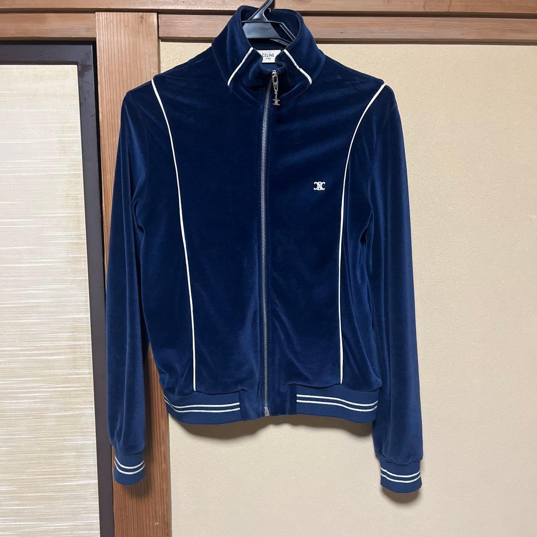 CELINE セリーヌ　 ベロアトラックジャケットジップアップ　美品　最終価格