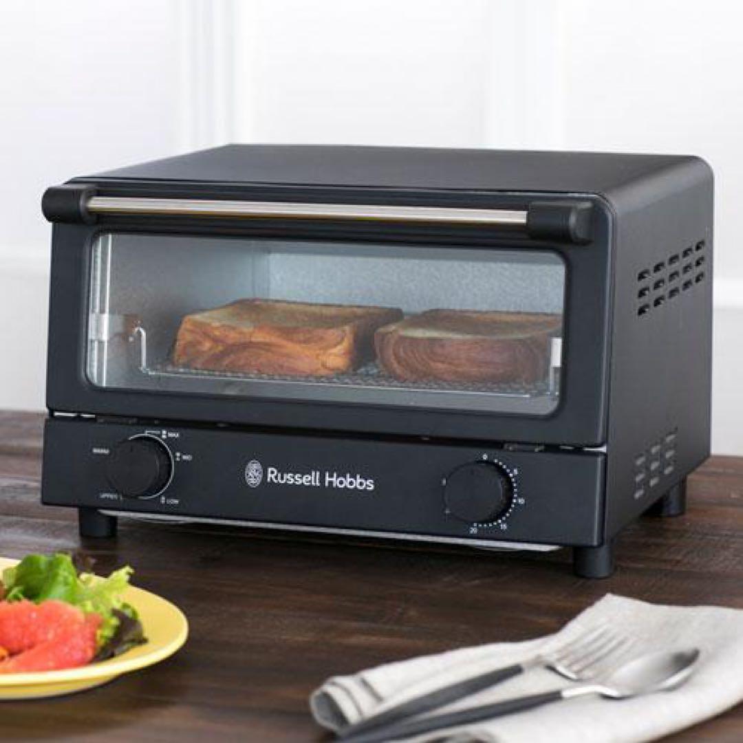 Russell Hobbs オーブントースター 食パン4枚焼き 温度調節5段階