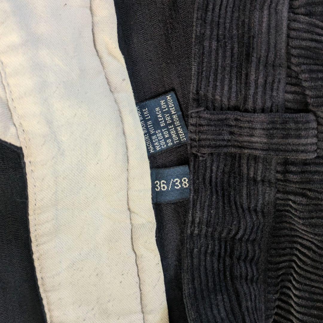 ポロ ラルフローレン　コーデュロイパンツ　黒　w36　コーズ　ANDREW