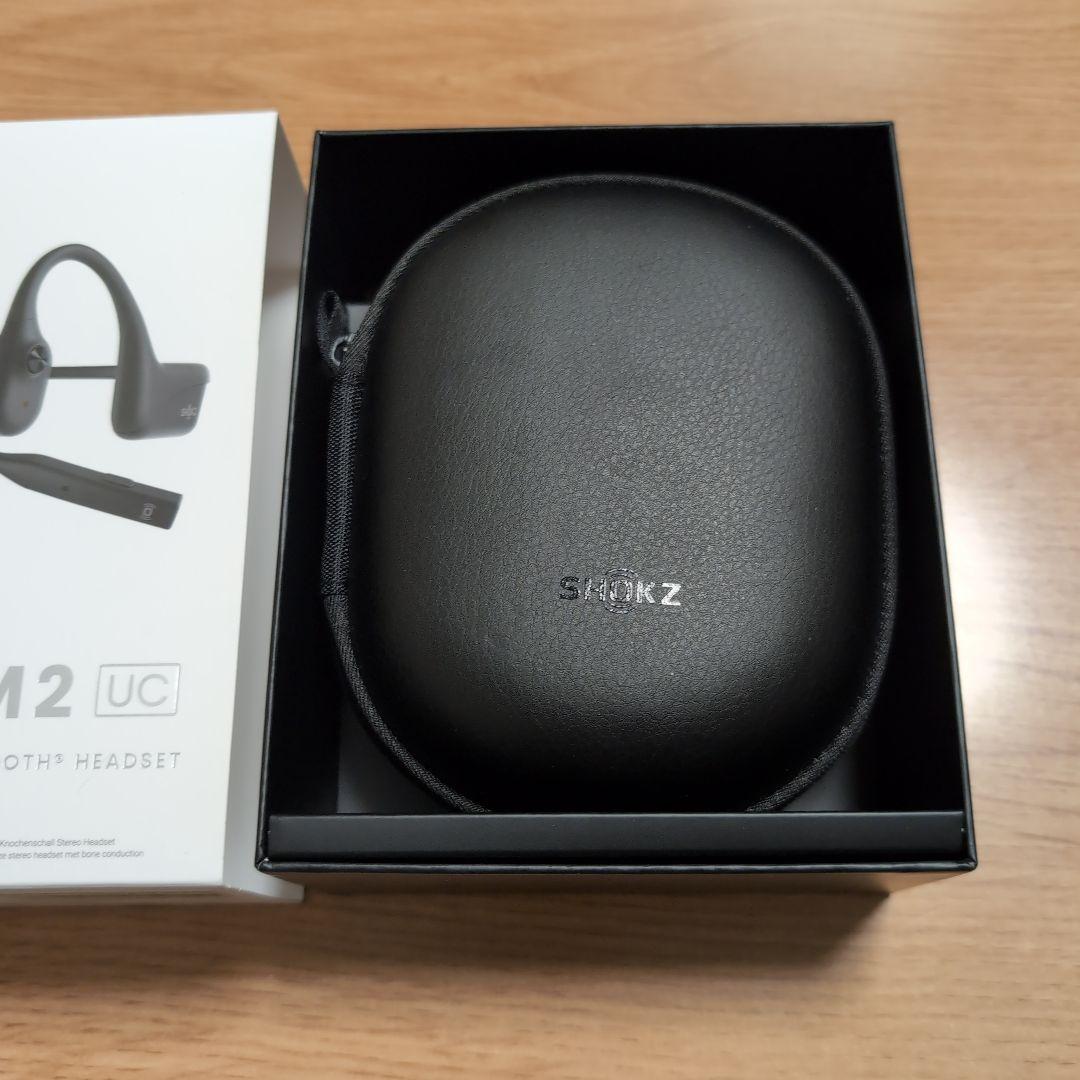 SHOKZ OPENCOMM2 UC 骨伝導ワイヤレスヘッドセット