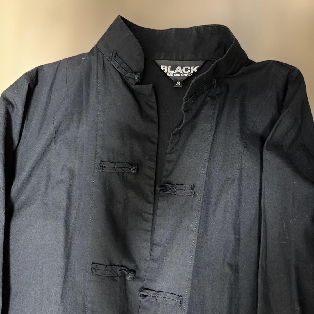 BLACK コムデギャルソン　チャイニーズカラーシャツジャケット