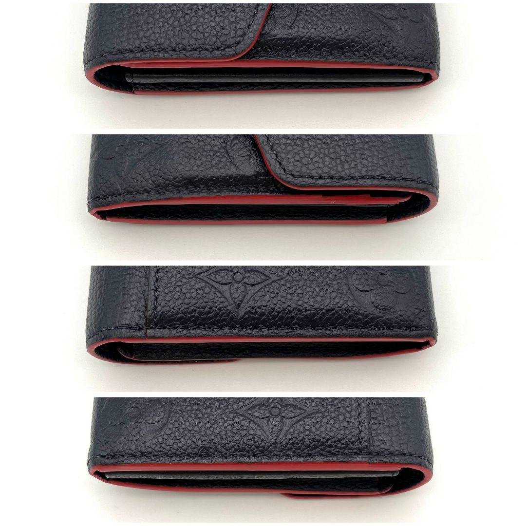 使用感小✨ルイヴィトン アンプラント ポルトフォイユサラ マリーヌルージュ長財布