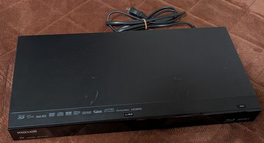 maxell iV&ブルーレイレコーダー BIV-R1021 2013年製
