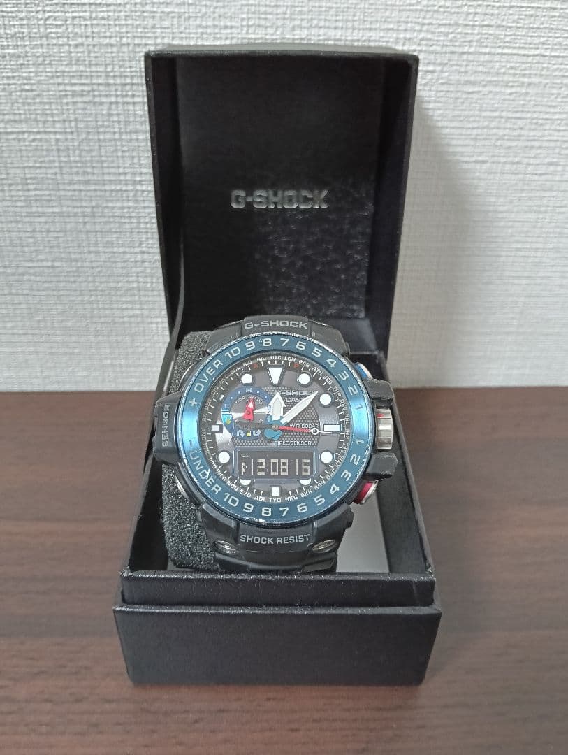 ジーショック 電波ソーラー ガルフマスター 高級上位モデル