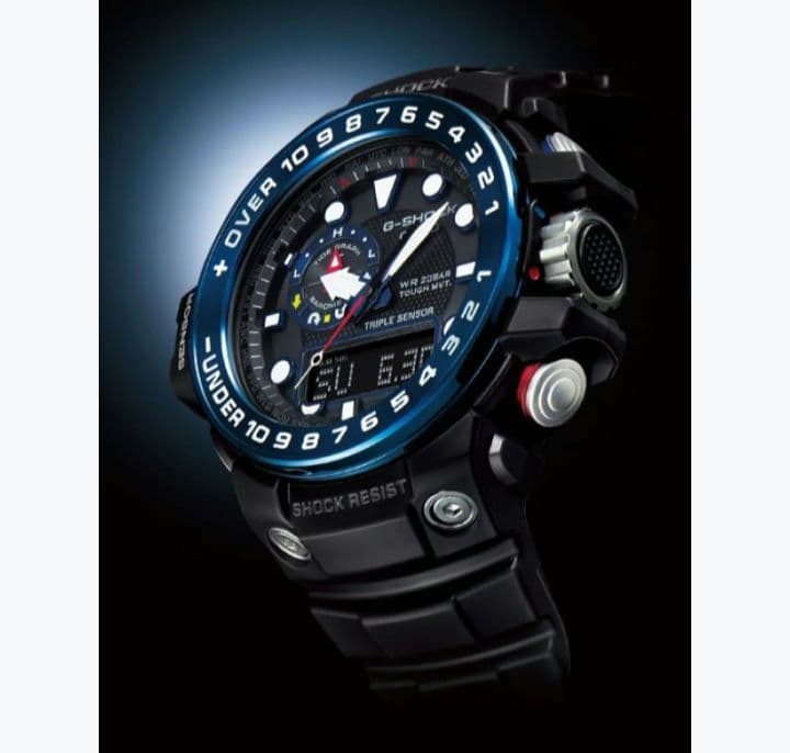 ジーショック 電波ソーラー ガルフマスター 高級上位モデル