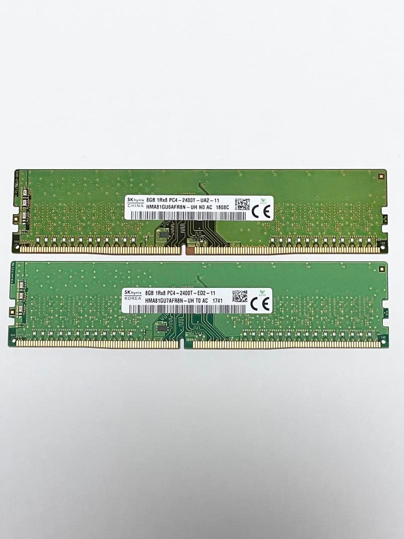 SK Hynix PC4-2400T 8GB メモリ 8×2(16GB)