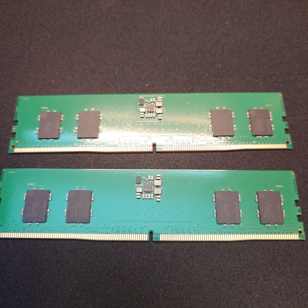 Samsung メモリ DDR5 4800MHz 16GB (8GB×2)