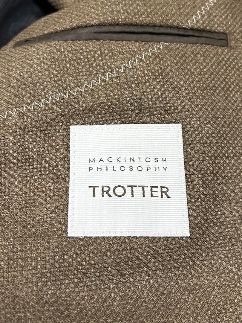 MACKINTOSH PHILOSOPHY ブラウンスーツ セットアップ