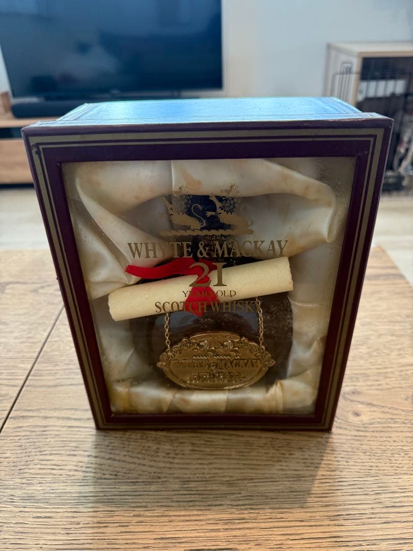【未開封】WHYTE&MACKAY ホワイトマッカイ 21年 43％　750ml