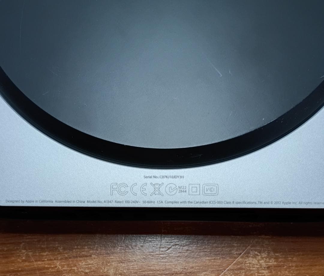 Macデスクトップ Apple Mac mini A1347 Late 2012 Quad i7