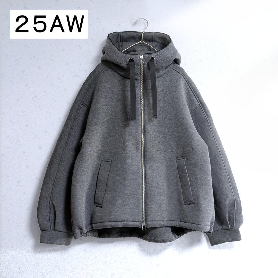 良品 25AW SHIPS ダンボール ダブルジップ フーディー パーカー