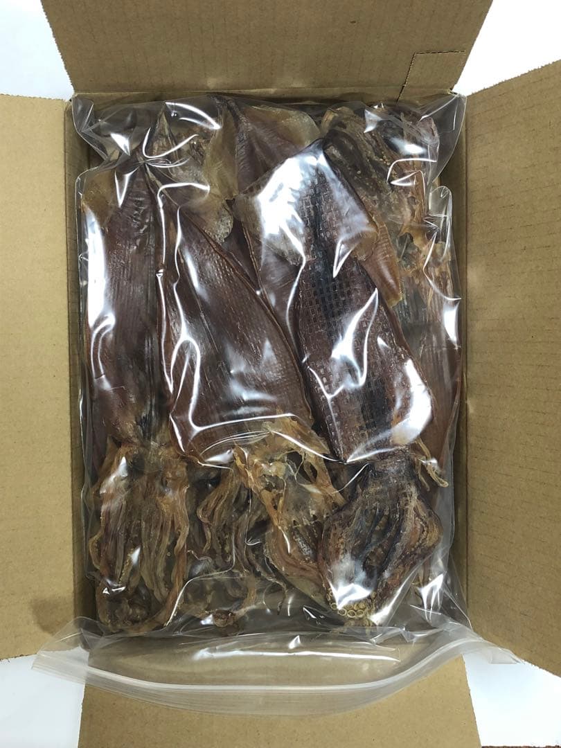佐渡産　干しいか（真イカ）1kg 無添加するめ　無塩　あたりめ