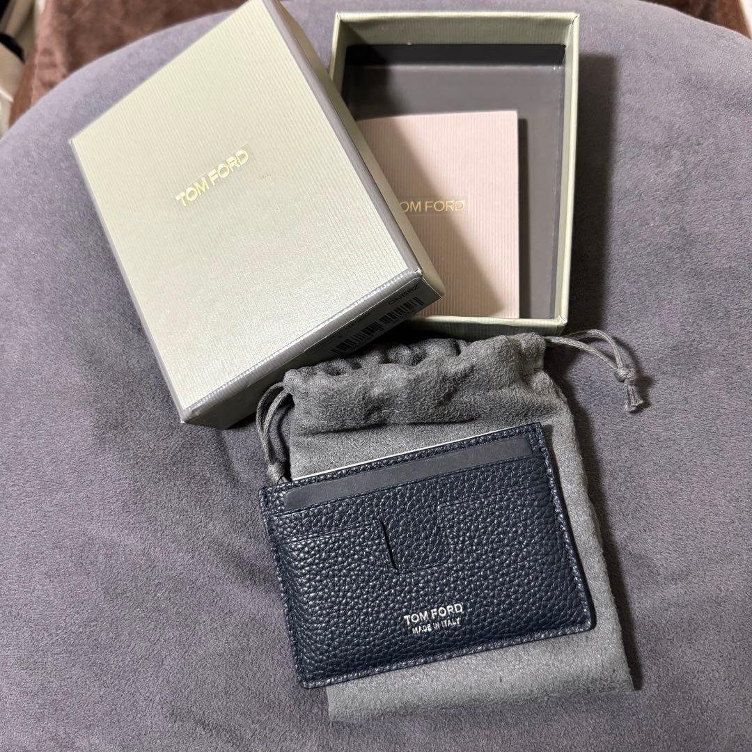 TOM FORD✨カードケース　ネイビー