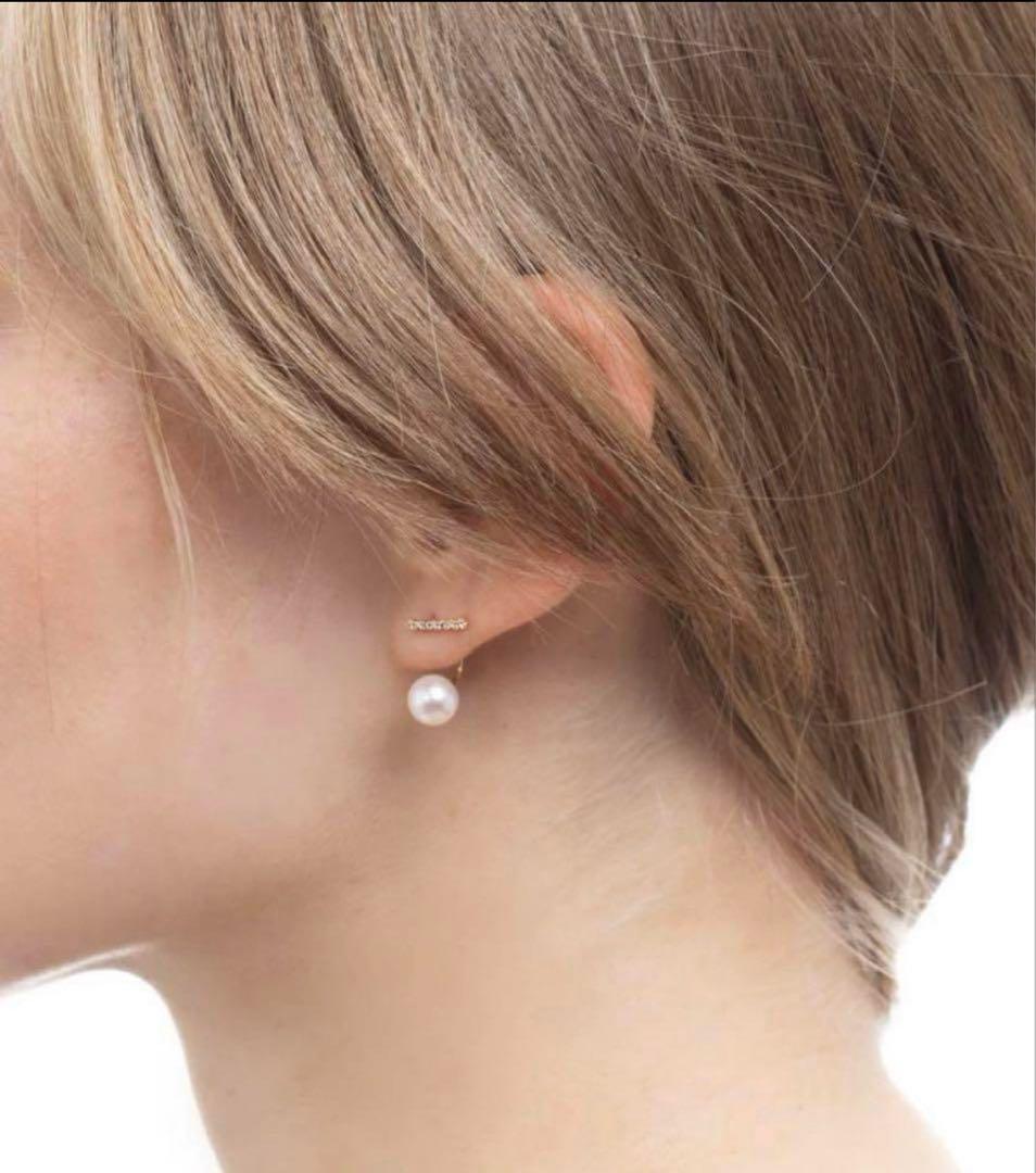 hirotaka ダイヤモンド　パール　ピアス