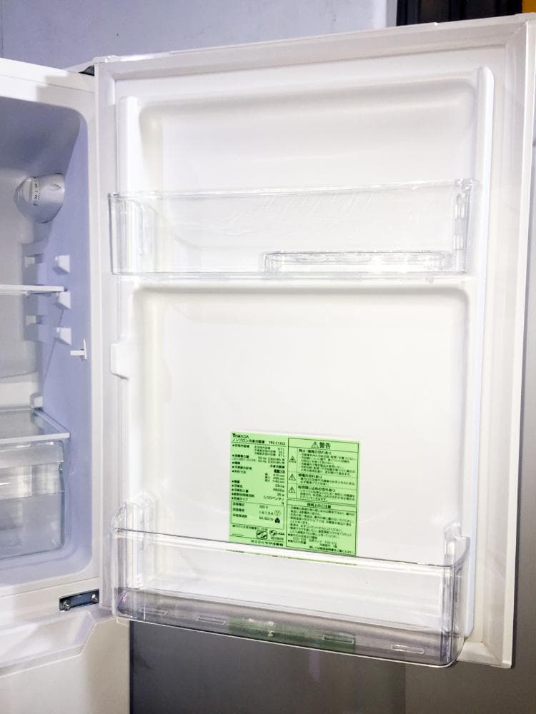 30日迄!2019年製ヤマダ 117L 冷蔵庫【YRZ-C12G2】