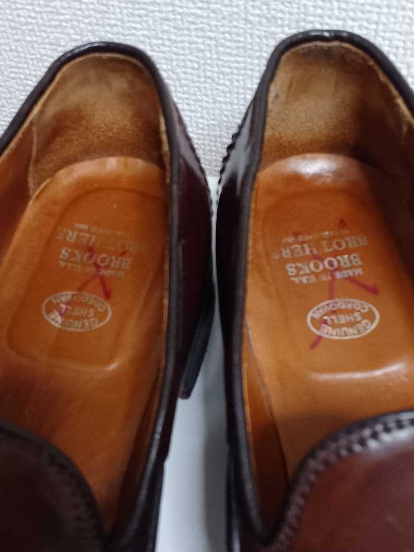 Alden製ブルックス・ブラザーズコードバンタッセルローファー