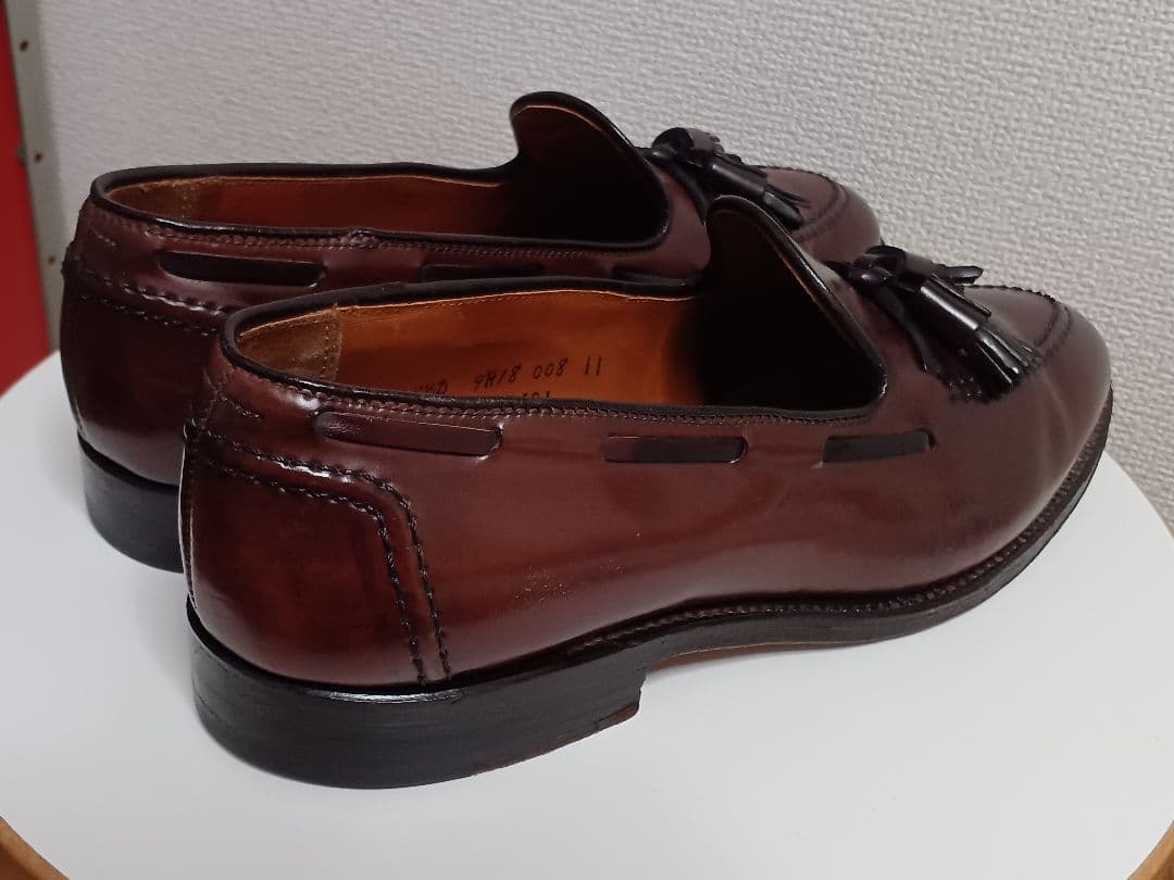 Alden製ブルックス・ブラザーズコードバンタッセルローファー