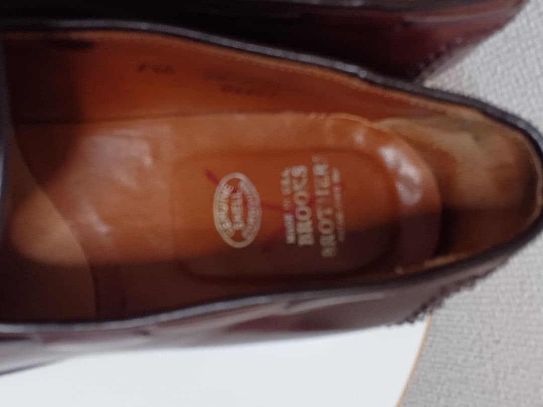 Alden製ブルックス・ブラザーズコードバンタッセルローファー