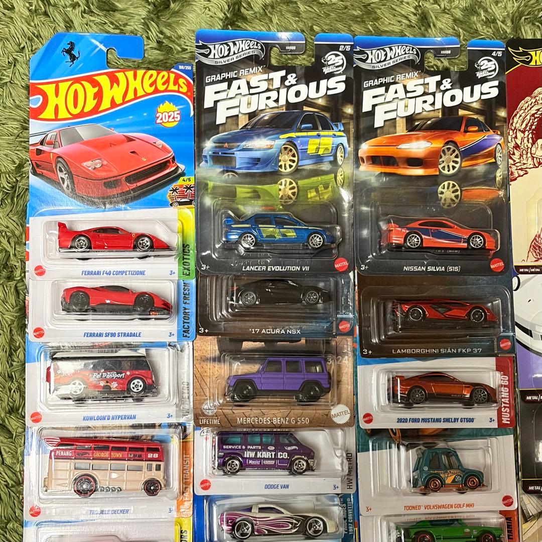 ホットウィール 37点セット R34 ゴジラ RWB トレハン まとめ売り