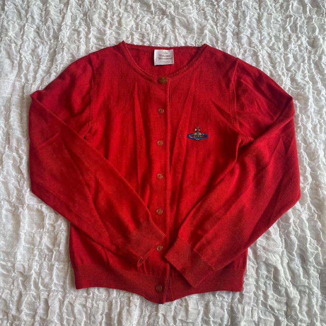 Vivienne Westwood ヴィヴィアンウエストウッド カーディガン　赤