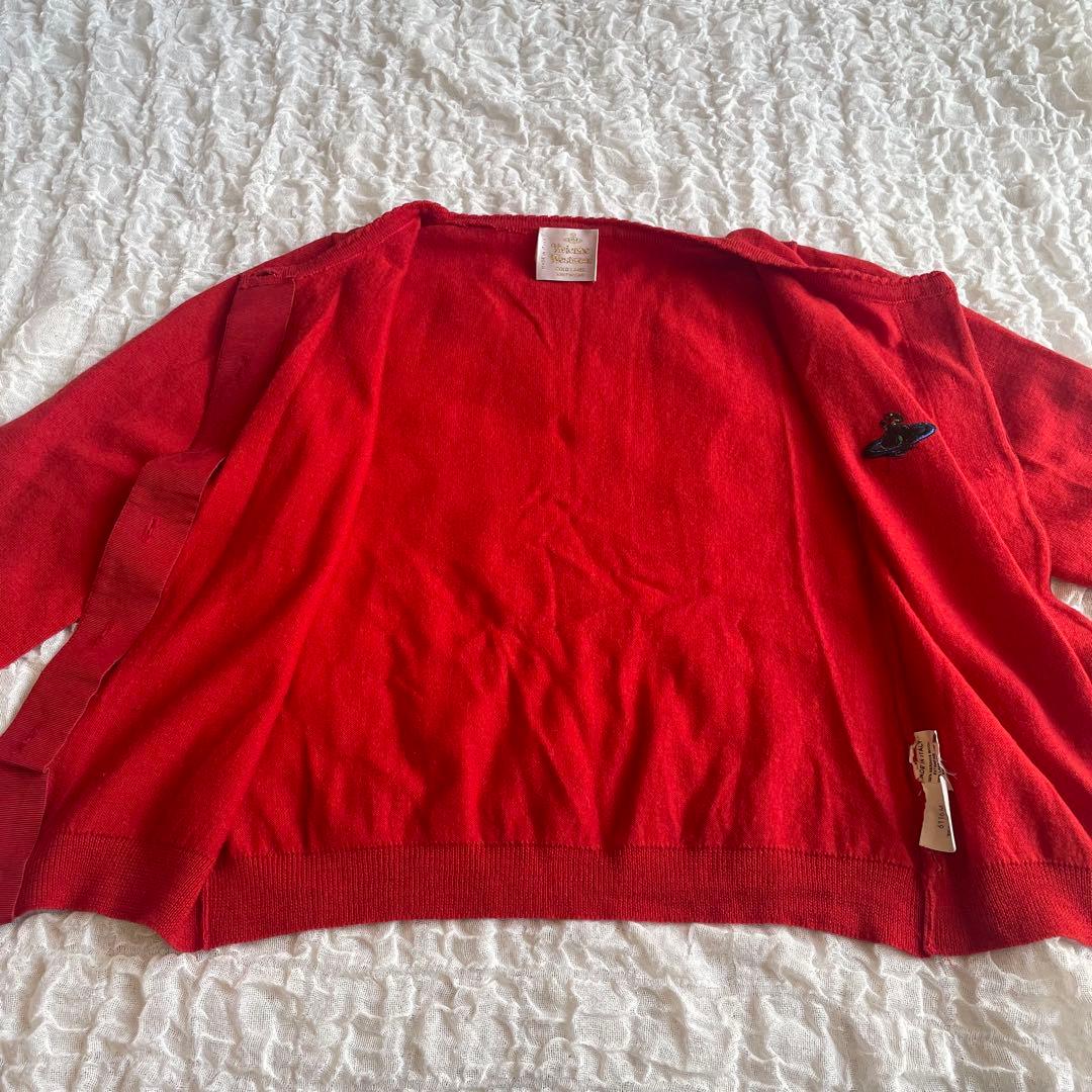 Vivienne Westwood ヴィヴィアンウエストウッド カーディガン　赤