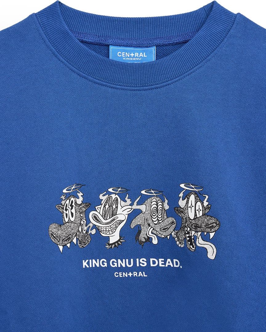 CEN+RAL King Gnu スウェット ブルー