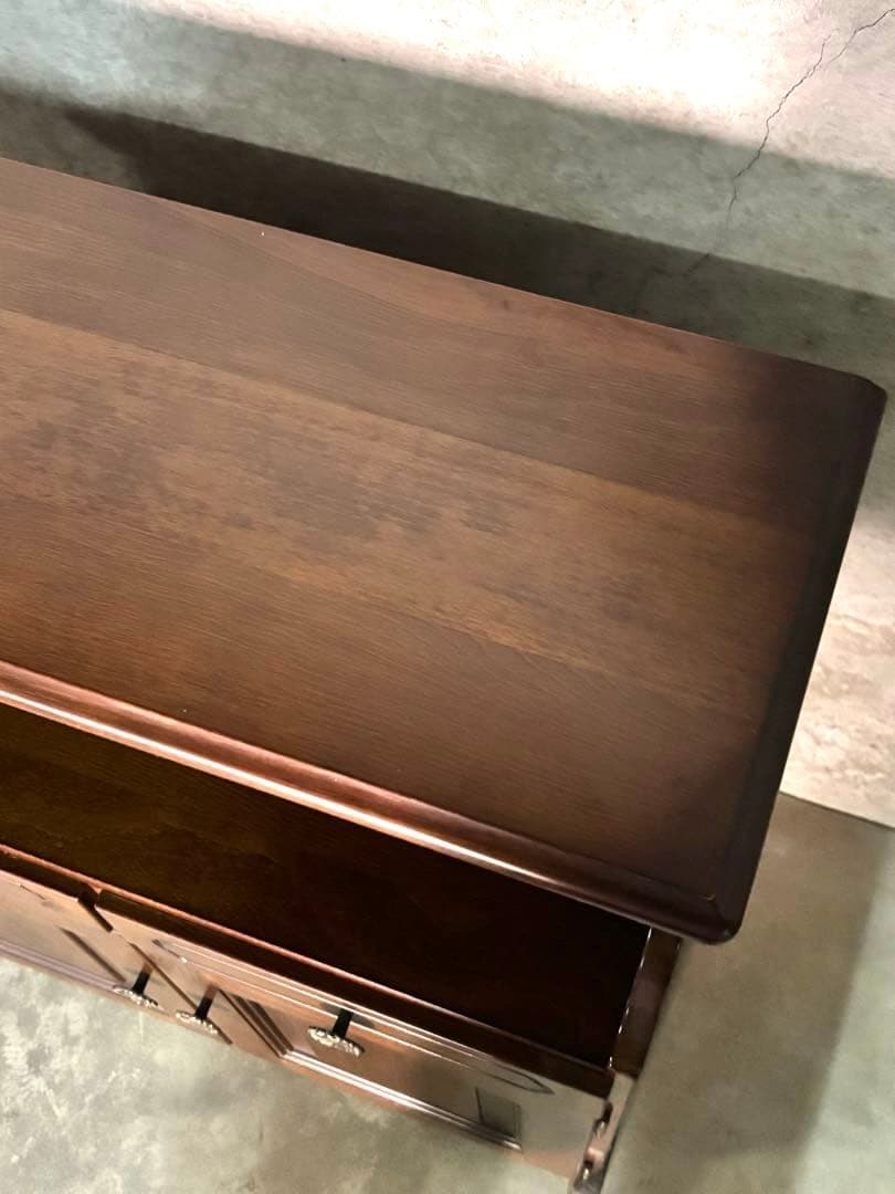 N3298 カリモク家具 コロニアル カントリー キャビネット