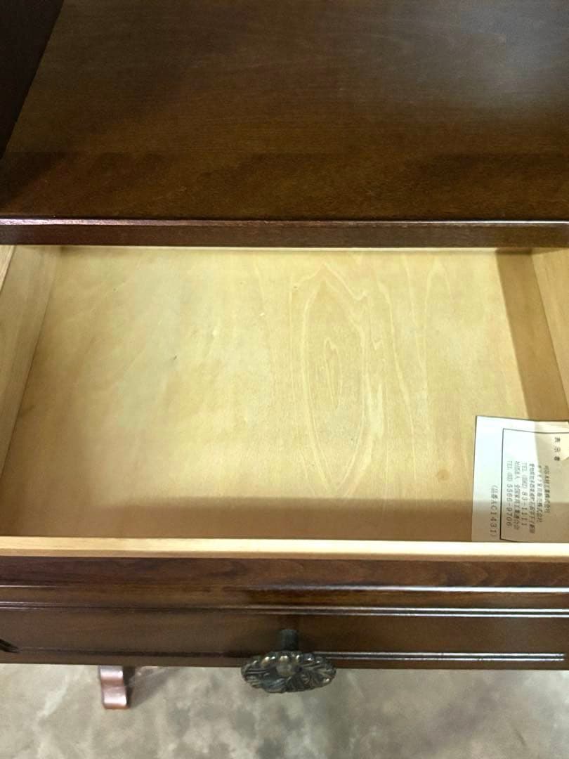 N3298 カリモク家具 コロニアル カントリー キャビネット