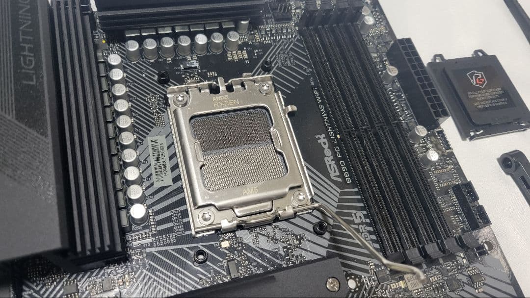 PCパーツセット(Ryzen7800x3d/B650マザボ/DDR5RAM)